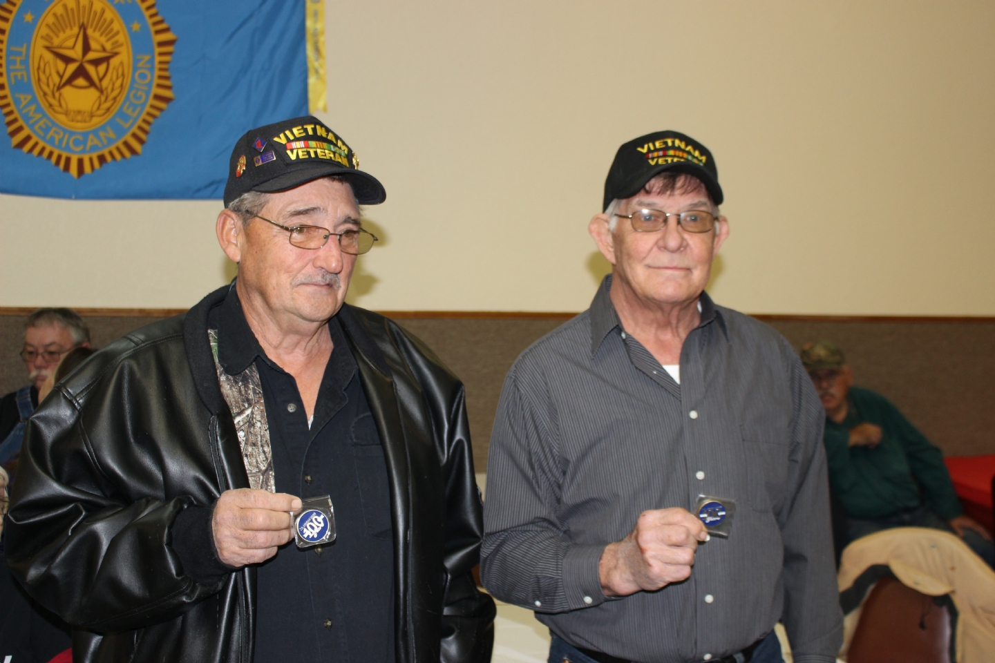 On Veteran's Day, November 11th 2018, the Benton American Legion Post 280 celebrated the American Legion Centennial. The highlight of this historic event was World War 2 Veteran, Carl Campanella, finally receiving the medals awarded him 73 years before.